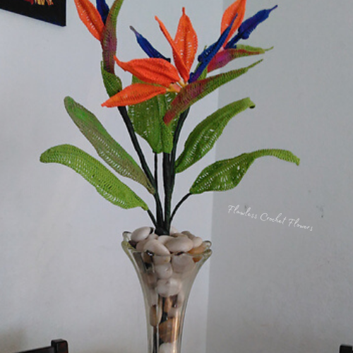 Crochet Bird Of Paradise