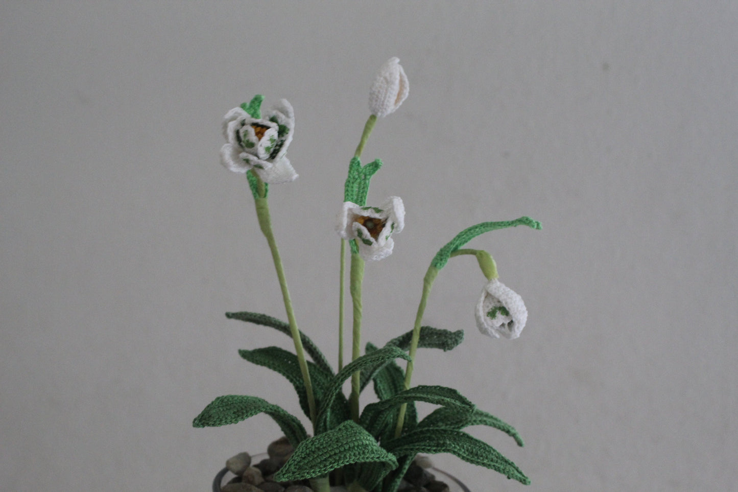 Crochet Snowdrops