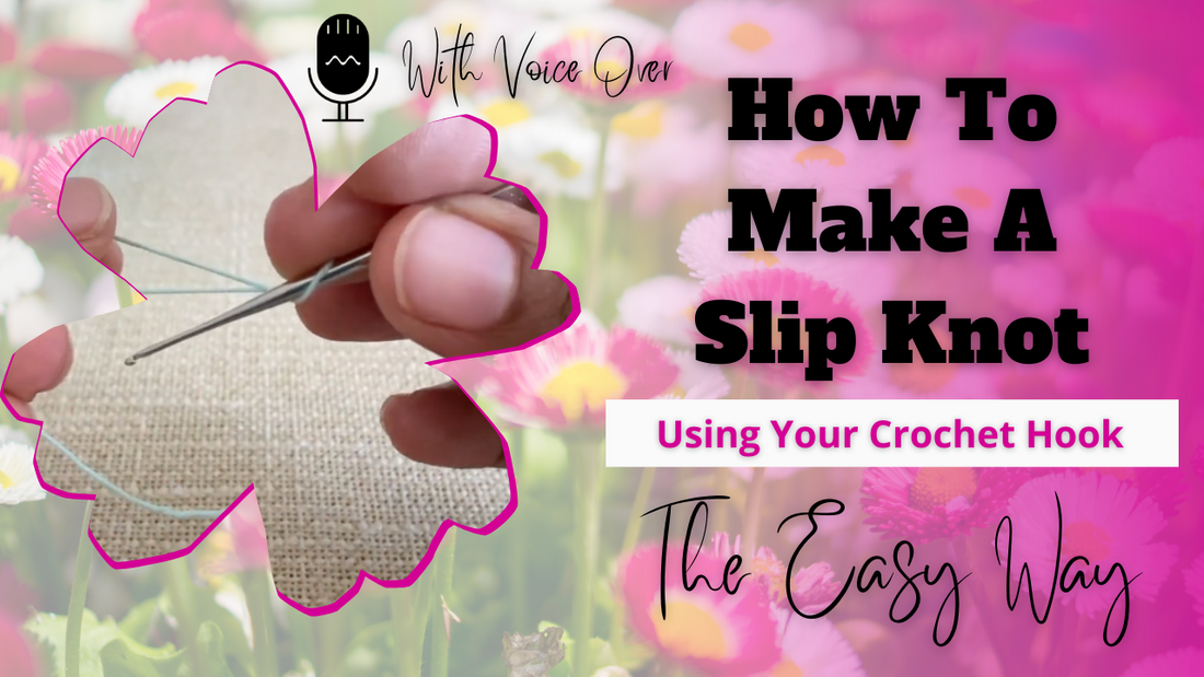 How To Make A Slip Knot With A Crochet Hook