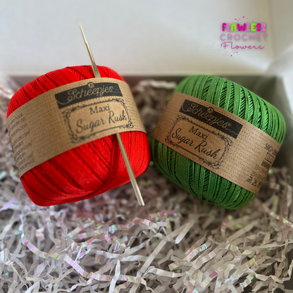 Crochet Rose Full Kit