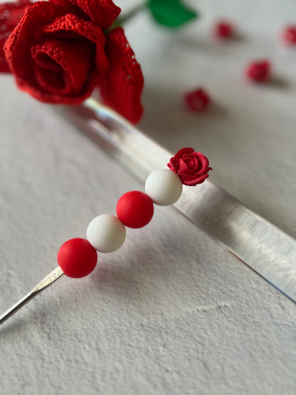 Rosette Topper Crochet Hook