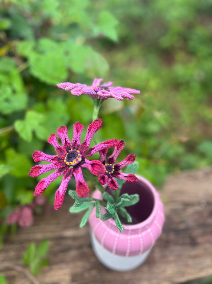 Crochet Spoon Flower Daisy