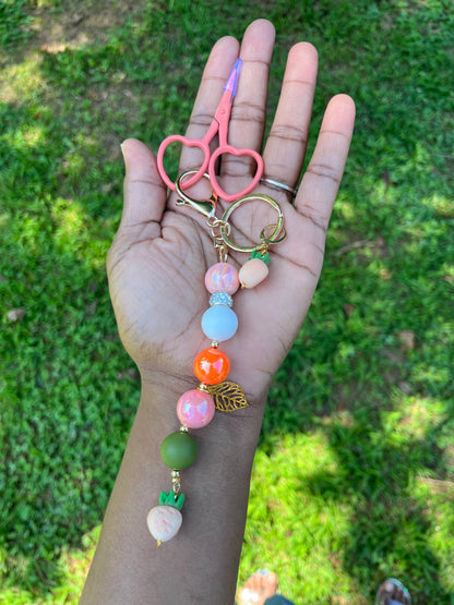 Pineberry Key-per Scissors Fob