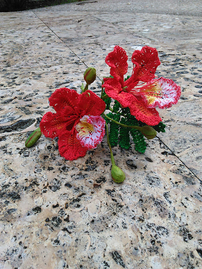 Crochet Flamboyant: Royal Poinciana