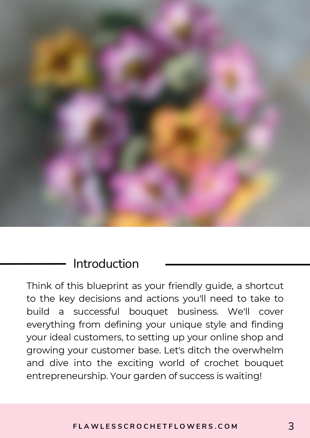 The Crochet Bouquet Business Blueprint
