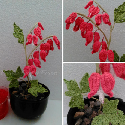 Crochet Bleeding Heart