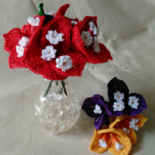 Crochet Bougainvillea