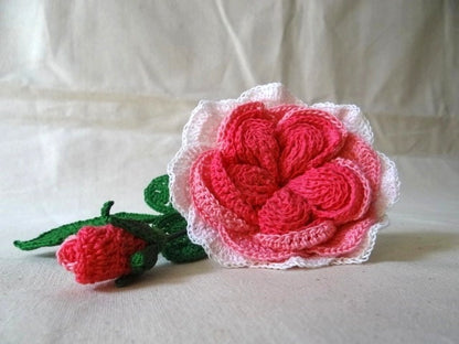 Crochet English Rose