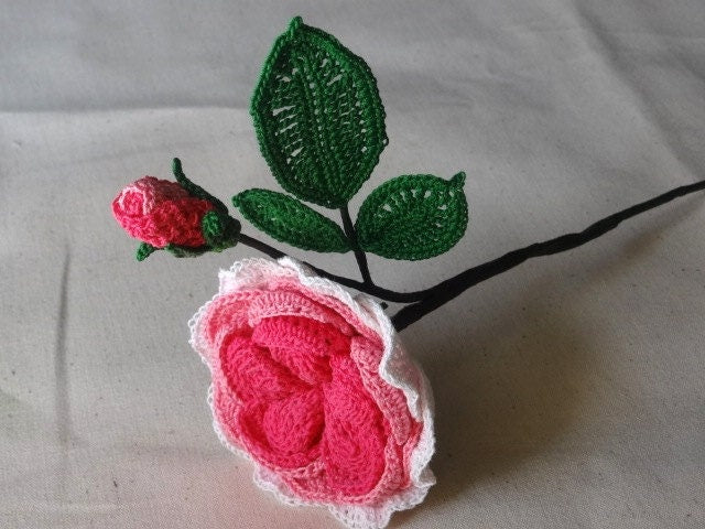 Crochet English Rose