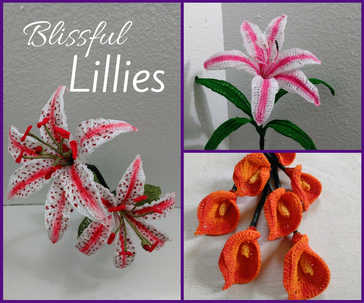 Crochet Lilies