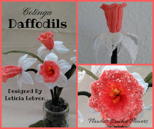 Crochet Cotinga Daffodil