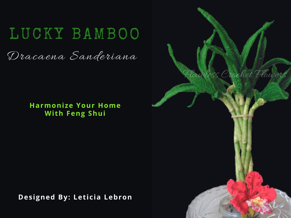 Crochet Lucky Bamboo