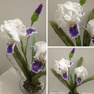 Crochet Bearded Iris