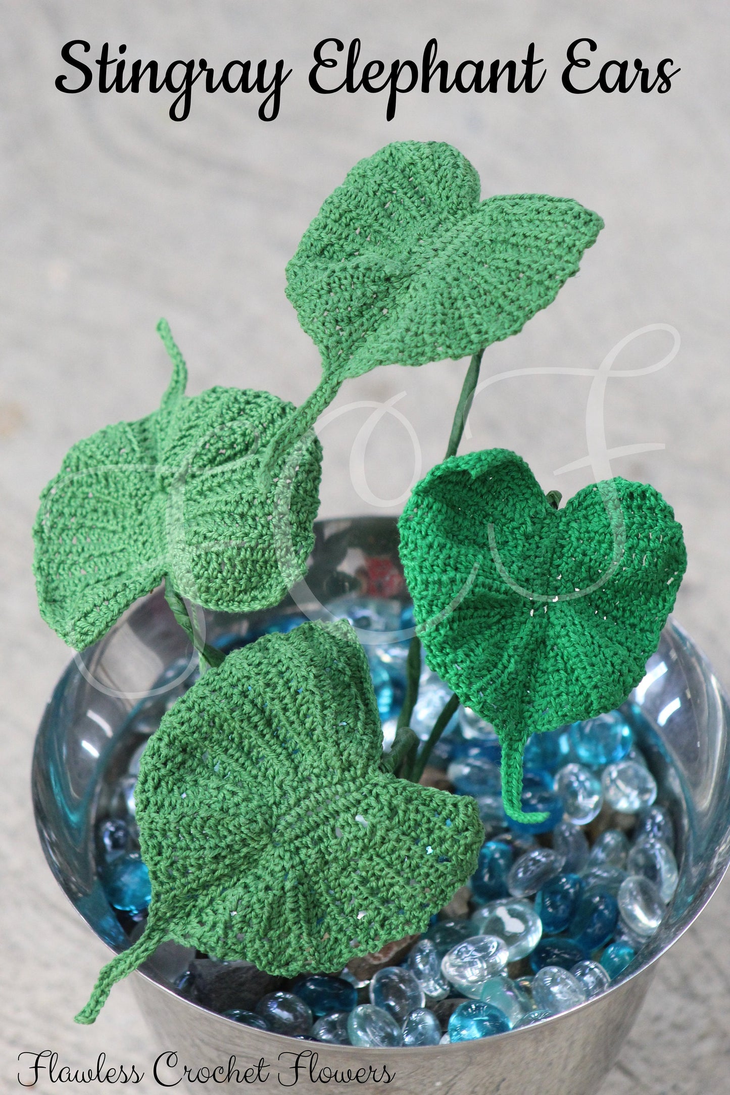 Crochet Stingray Philodendron