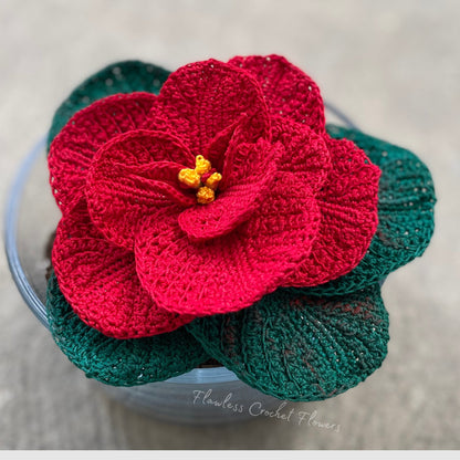 Christmas Mouse Poinsettia