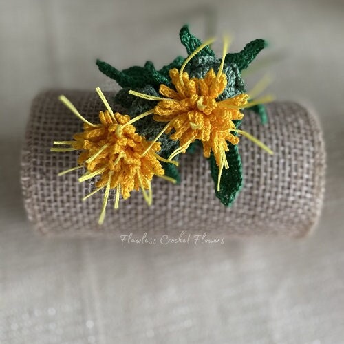 Crochet Safflower