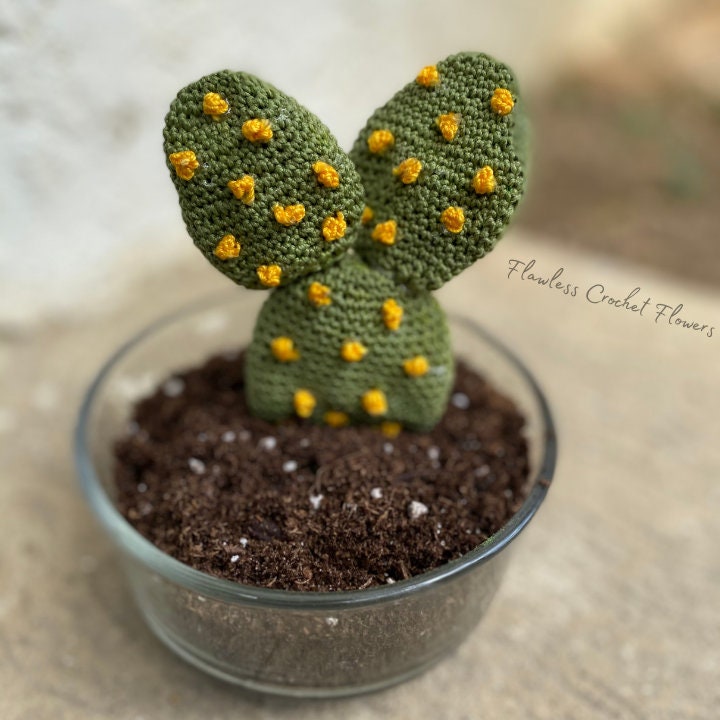 Bunny Ears Crochet Cactus